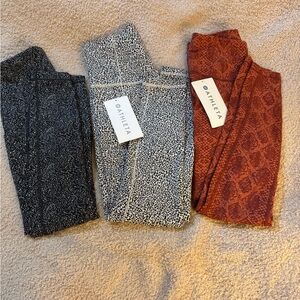 Lot of 3 Athleta leggings!! New